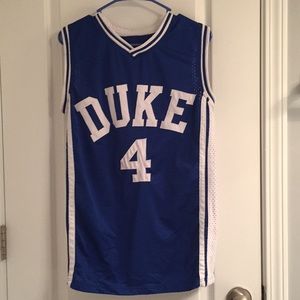 DUKE JERSEY COLLEGE BASKETBALL WORN ONCE